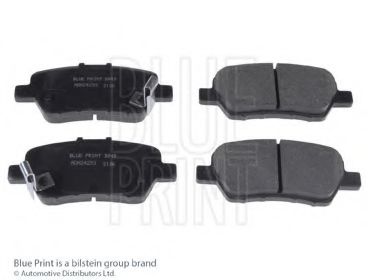 комплект спирачно феродо, дискови спирачки ADH24293