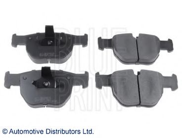 комплект спирачно феродо, дискови спирачки ADJ134216