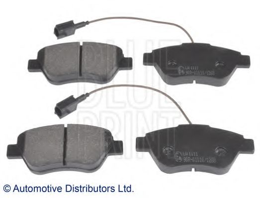 комплект спирачно феродо, дискови спирачки ADL144214