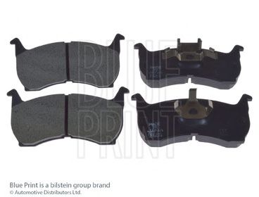 комплект спирачно феродо, дискови спирачки ADM54209