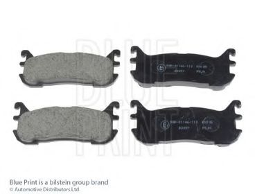 комплект спирачно феродо, дискови спирачки ADM54234