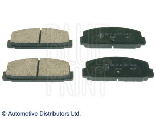 комплект спирачно феродо, дискови спирачки ADM54248