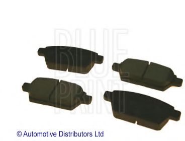 комплект спирачно феродо, дискови спирачки ADM54288