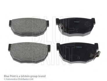 комплект спирачно феродо, дискови спирачки ADN14220