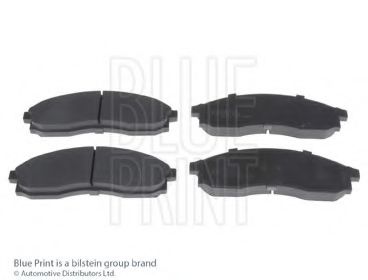 комплект спирачно феродо, дискови спирачки ADN14259