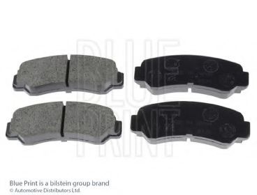 комплект спирачно феродо, дискови спирачки ADT34215