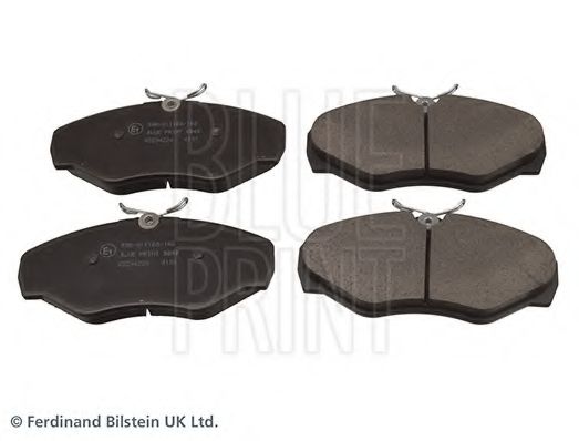 комплект спирачно феродо, дискови спирачки ADZ94224