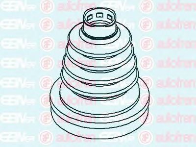 комплект маншон, полуоска