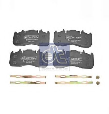 комплект спирачно феродо, дискови спирачки 2.94096