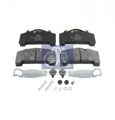 комплект спирачно феродо, дискови спирачки 4.90935