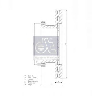 спирачен диск 7.36002