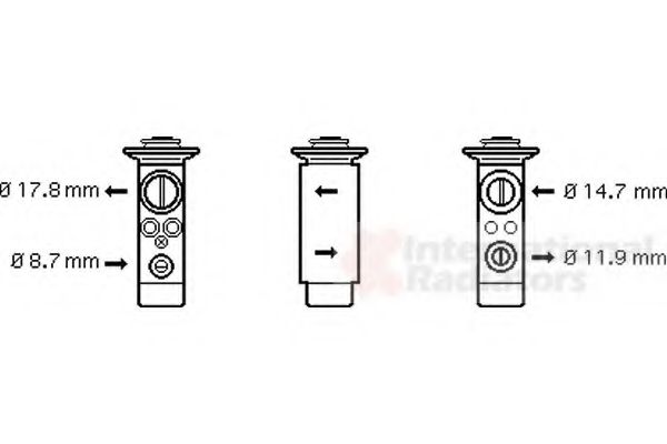 разширителен клапан, климатизация