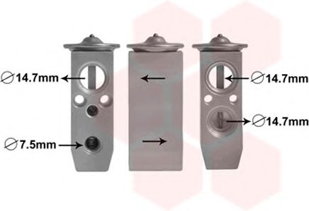 разширителен клапан, климатизация