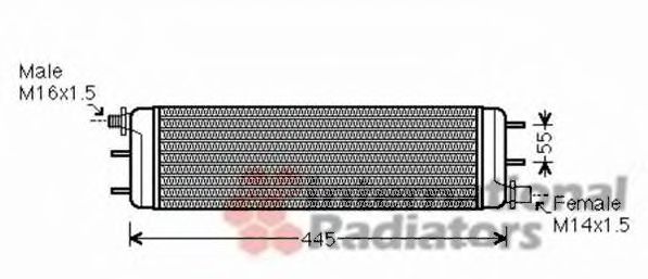 маслен радиатор, двигателно масло