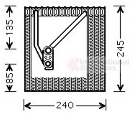 изпарител, климатична система