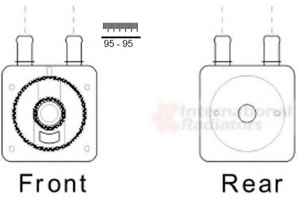 маслен радиатор, двигателно масло