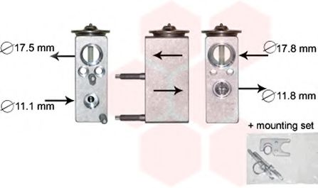 разширителен клапан, климатизация