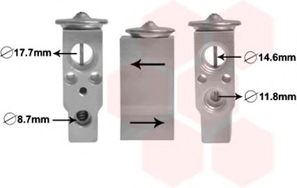 разширителен клапан, климатизация