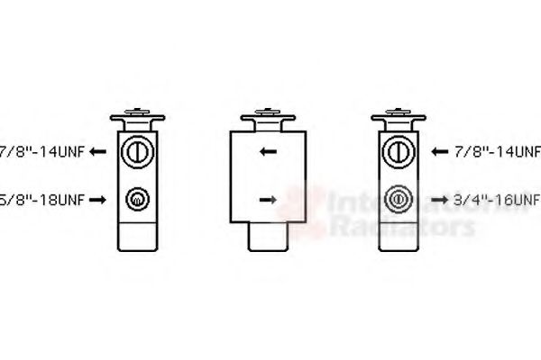 разширителен клапан, климатизация
