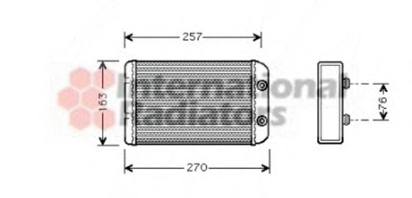 топлообменник, отопление на вътрешното пространство