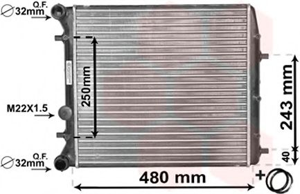 радиатор, охлаждане на двигателя