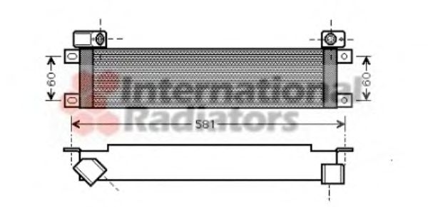 маслен радиатор, двигателно масло 43003289