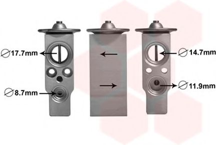 разширителен клапан, климатизация
