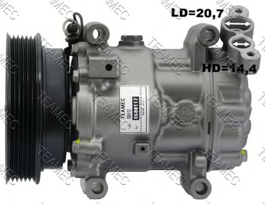 компресор, климатизация 8600117