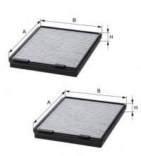 филтър, въздух за вътрешно пространство XCK118