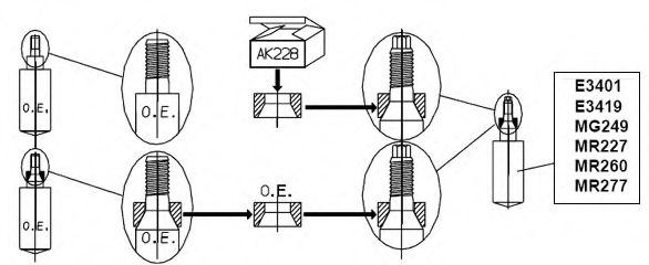 амортисьор MG249