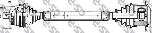 полуоска 203007