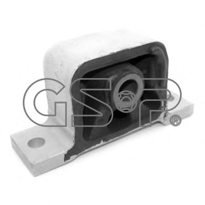 държач, окачване на двигателя