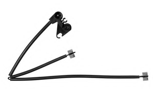 предупредителен контактен сензор, износване на накладките 98025400