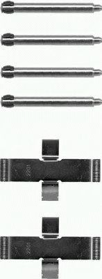 комплект принадлежности, дискови накладки 82019200