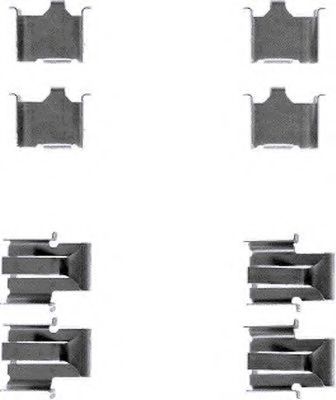 комплект принадлежности, дискови накладки 82027900