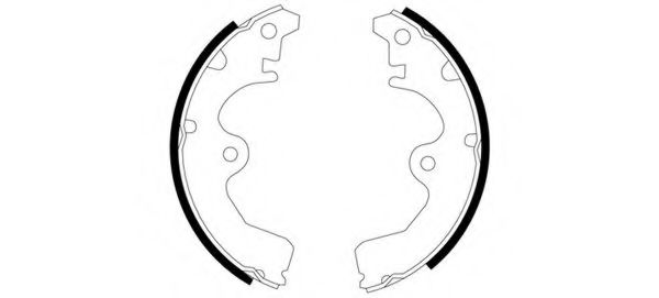 комплект спирачна челюст 91036100