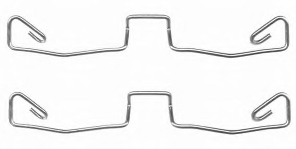 комплект принадлежности, спирачен апарат 82500400