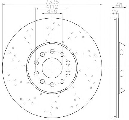 спирачен диск 92206610