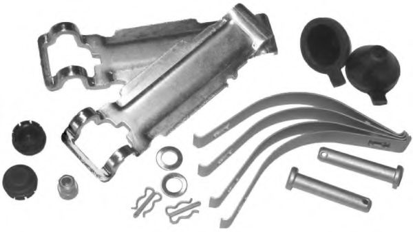 комплект спирачно феродо, дискови спирачки 2909519