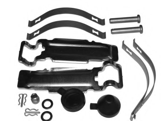 комплект спирачно феродо, дискови спирачки 2915801