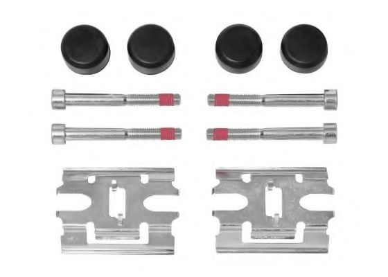 комплект спирачно феродо, дискови спирачки 2923701