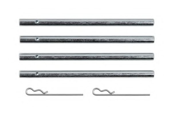 комплект спирачно феродо, дискови спирачки 2925601