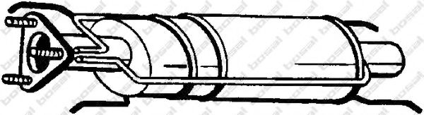 филтър за сажди/твърди частици, изпускателна система 097-202