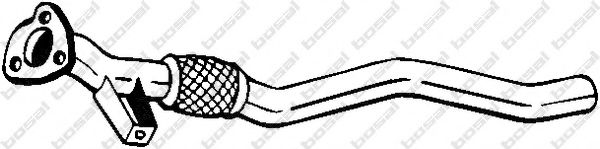 изпускателна тръба 831-503