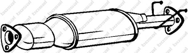 филтър за сажди/твърди частици, изпускателна система 095-226