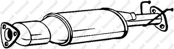 филтър за сажди/твърди частици, изпускателна система 095-227