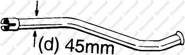 ремонтна тръба, катализатор 889-150