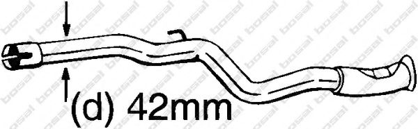 ремонтна тръба, катализатор 889-159