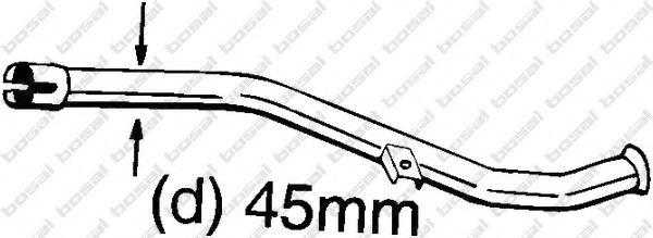 ремонтна тръба, катализатор 889-157