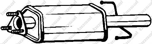 филтър за сажди/твърди частици, изпускателна система 095-228